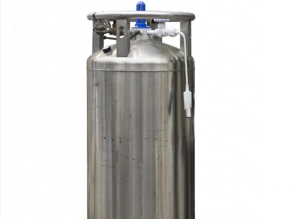 Stainless cryonic tank